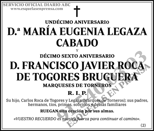 María Eugenia Legaza Cabado